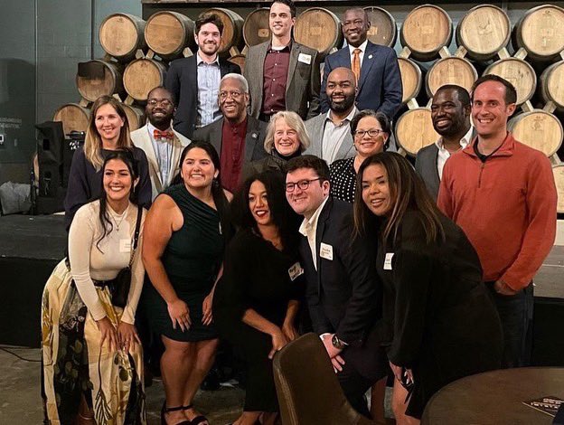 NadariusClarkVA's tweet photo. Had a great time celebrating the Richmond Young Democrats 25th anniversary!
As the youngest Democrat ever elected in the commonwealth of Virginia, I promise to continue doing my very best to fight for the next generation of Virginians.
#vadelegate #thetimeisnow https://t.co/mwJysrKC73