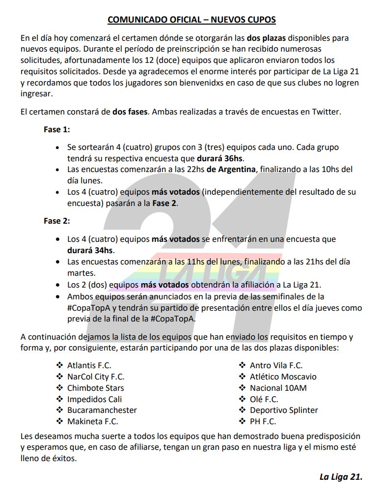 La Liga 21 tweet media