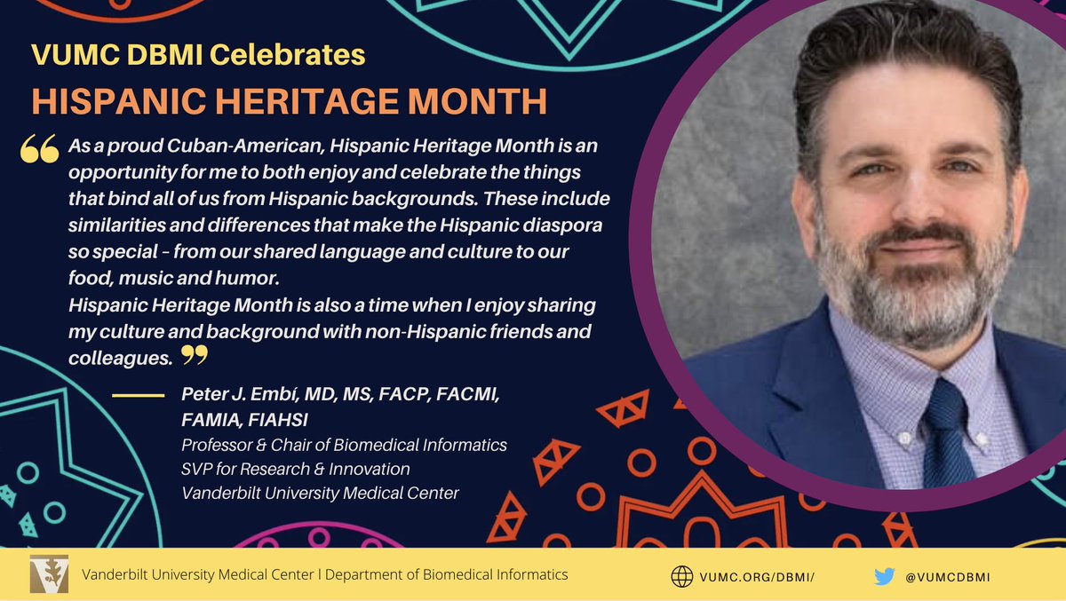 Today is the last day of #HispanicHeritageMonth!

To celebrate, I'm sharing what the month means to me and how my heritage and family history informed my career trajectory. #HHM2022