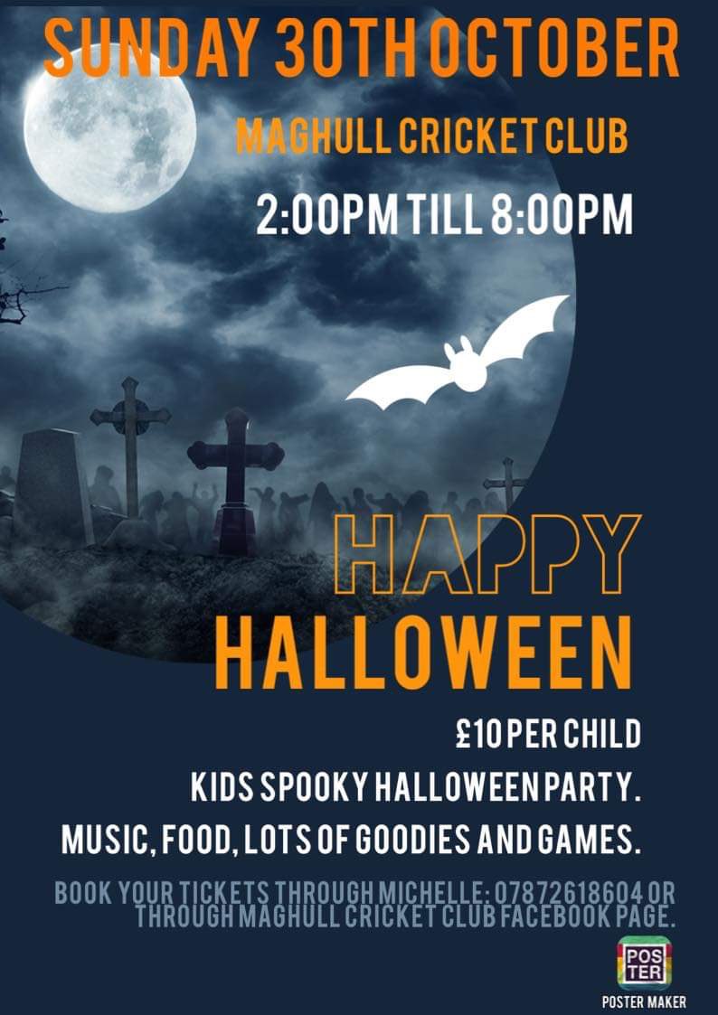 MaghullCC's tweet photo. Halloween fun at @MaghullCC . https://t.co/5zuMpvDBCO