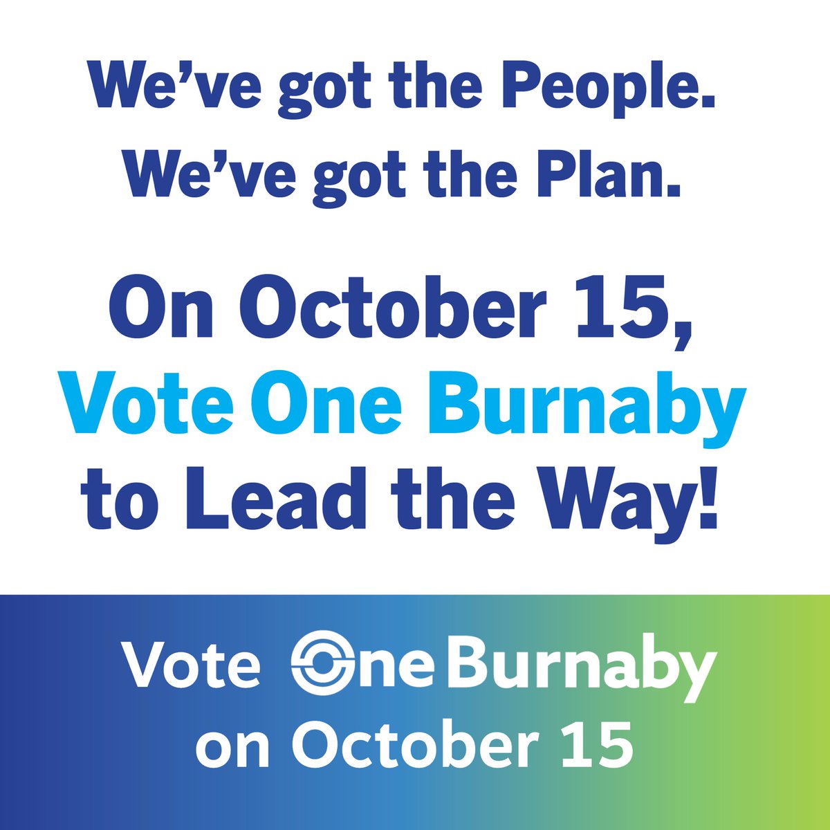 It’s ELECTION DAY in #Burnaby 🗳 

It’s time to get out and decide the future of our city!

Polls are open 8 AM to 8 PM Saturday, October 15th.

#CDNPoli #BCPoli #VanPoli #GoVote
