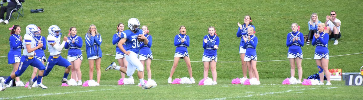 LFTimes_sports's tweet photo. HS Football
Dolgeville 6, Mt. Markham 0, FNL
I have been unable to tweet from Bynon Field this year so I'm catching up.
Jared Bilinski ran 62 yards for a touchdown on the game's first play from scrimmage. That was all of the scoring. https://t.co/3RBJltAuKt
