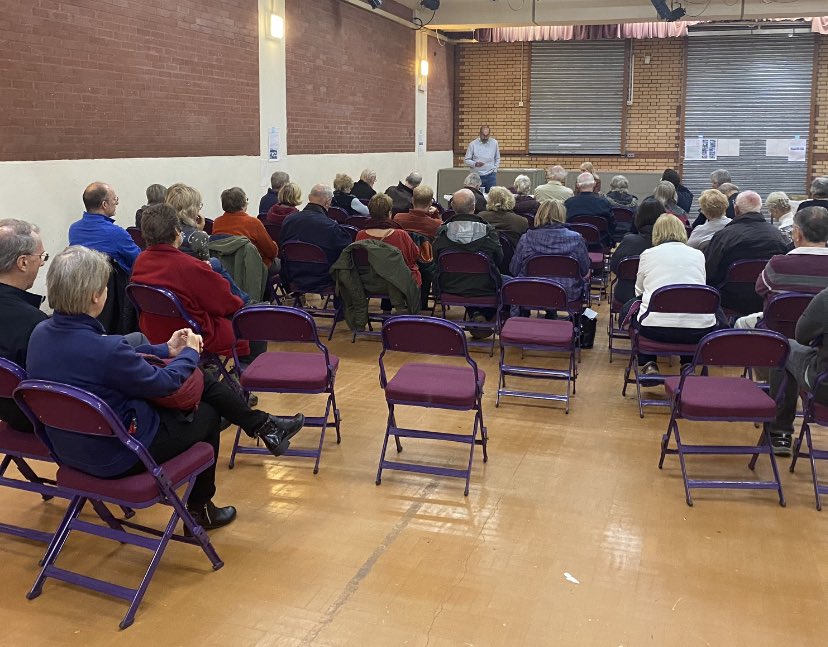 Great to see so many residents and councillors at todays meeting to present the 1st draft of our neighbourhood plan. Thanks for you ideas and suggestions. Onwards and upwards! Ps the draft plan is available to review on our website!