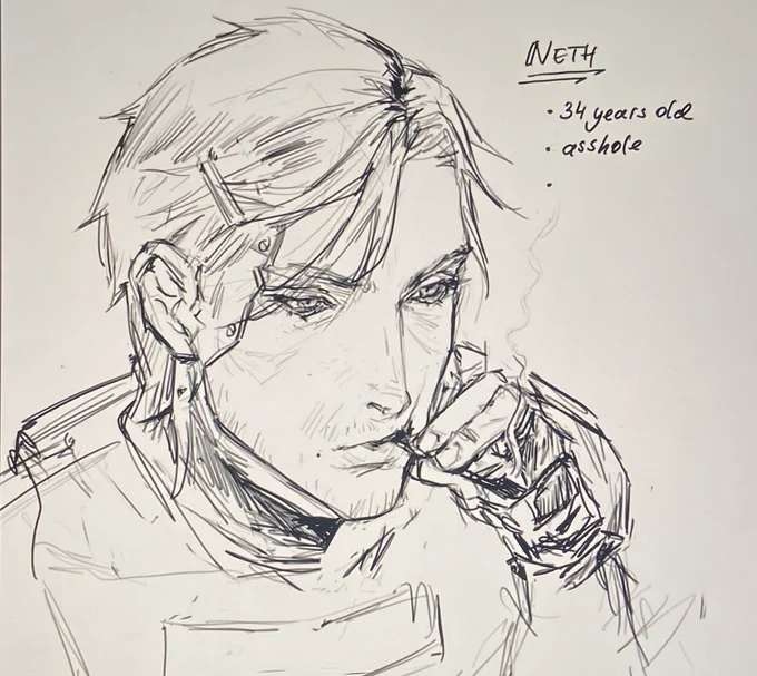 i don't have a single oc because this is the exact point when my imagination cuts short every time 