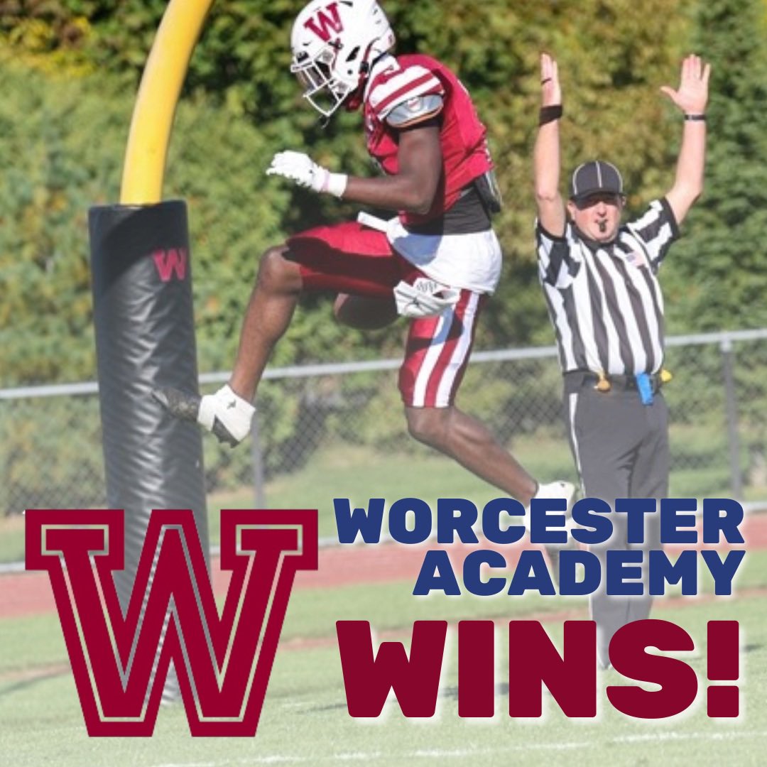 Worcester Academy Football tweet media