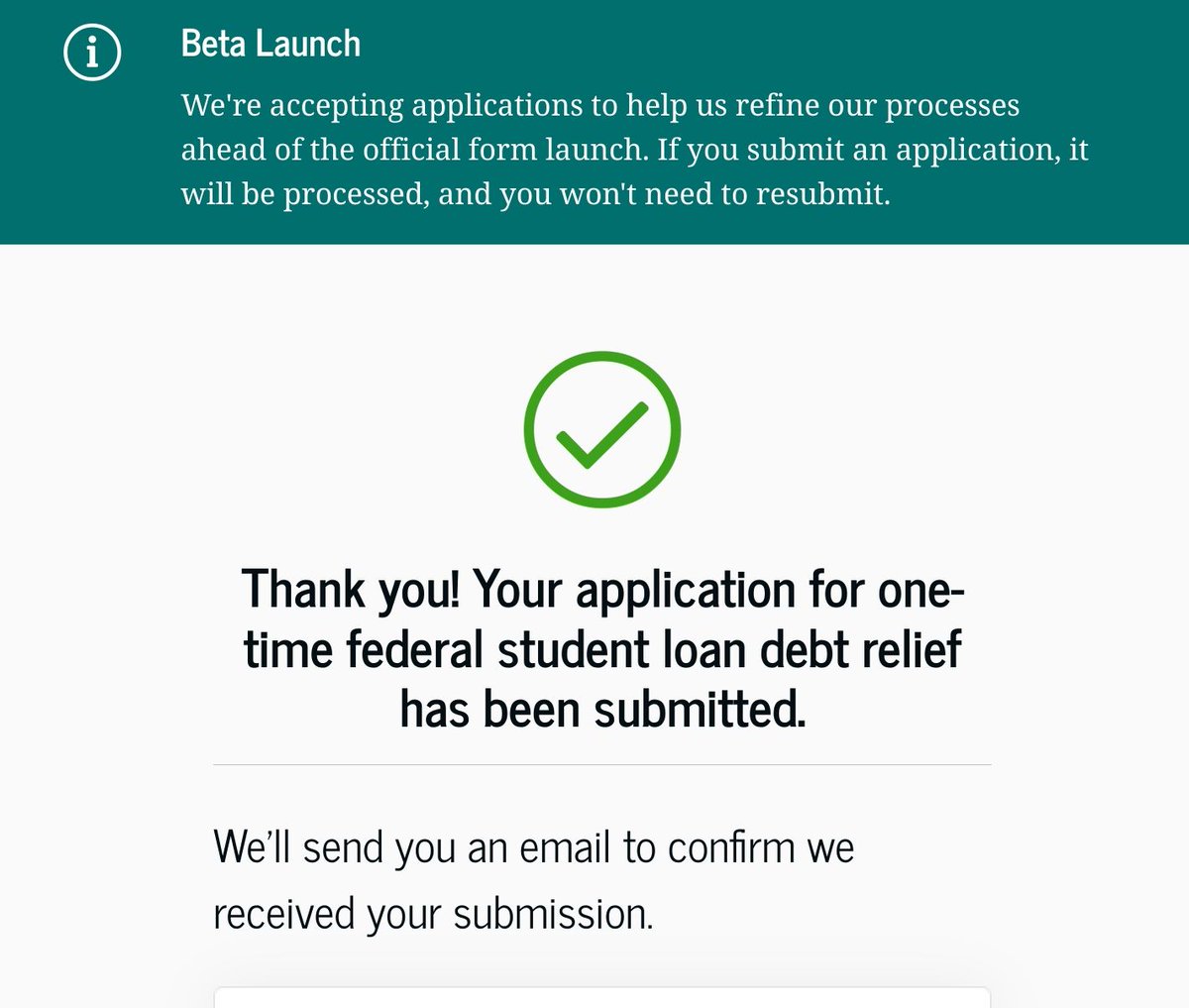 🙏🏽 🙏🏽 🙏🏽 #betalaunch
#studentloanforgiveness #debttoincomeratio
