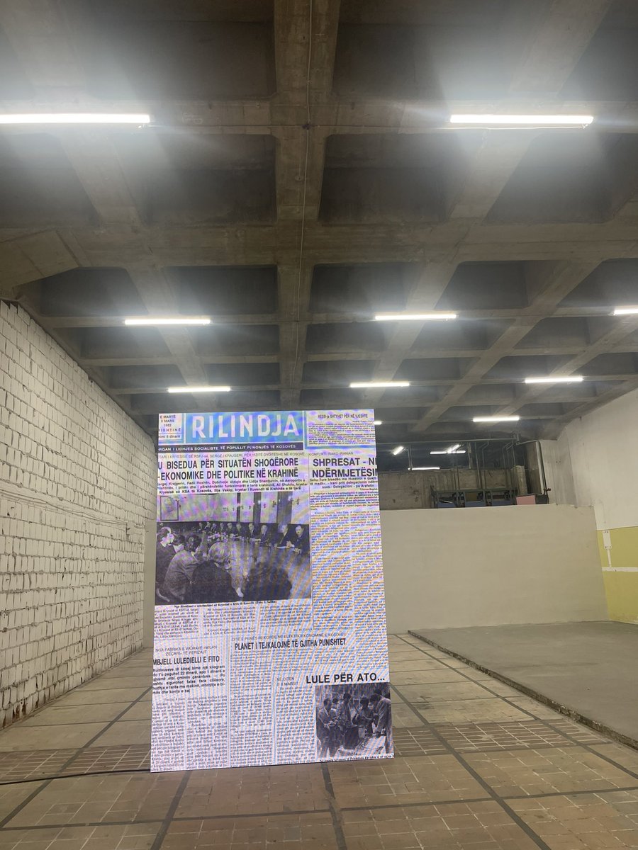 rrezehoxha_'s tweet photo. I’ve been living in Prishtina for almost 10 years now. Thanks to @ManifestaDotOrg I discovered some hidden gems in this chaotic yet beautiful city in its unique way!
#tulltorja #rilindja #hamami https://t.co/GQMC2ZvzbH