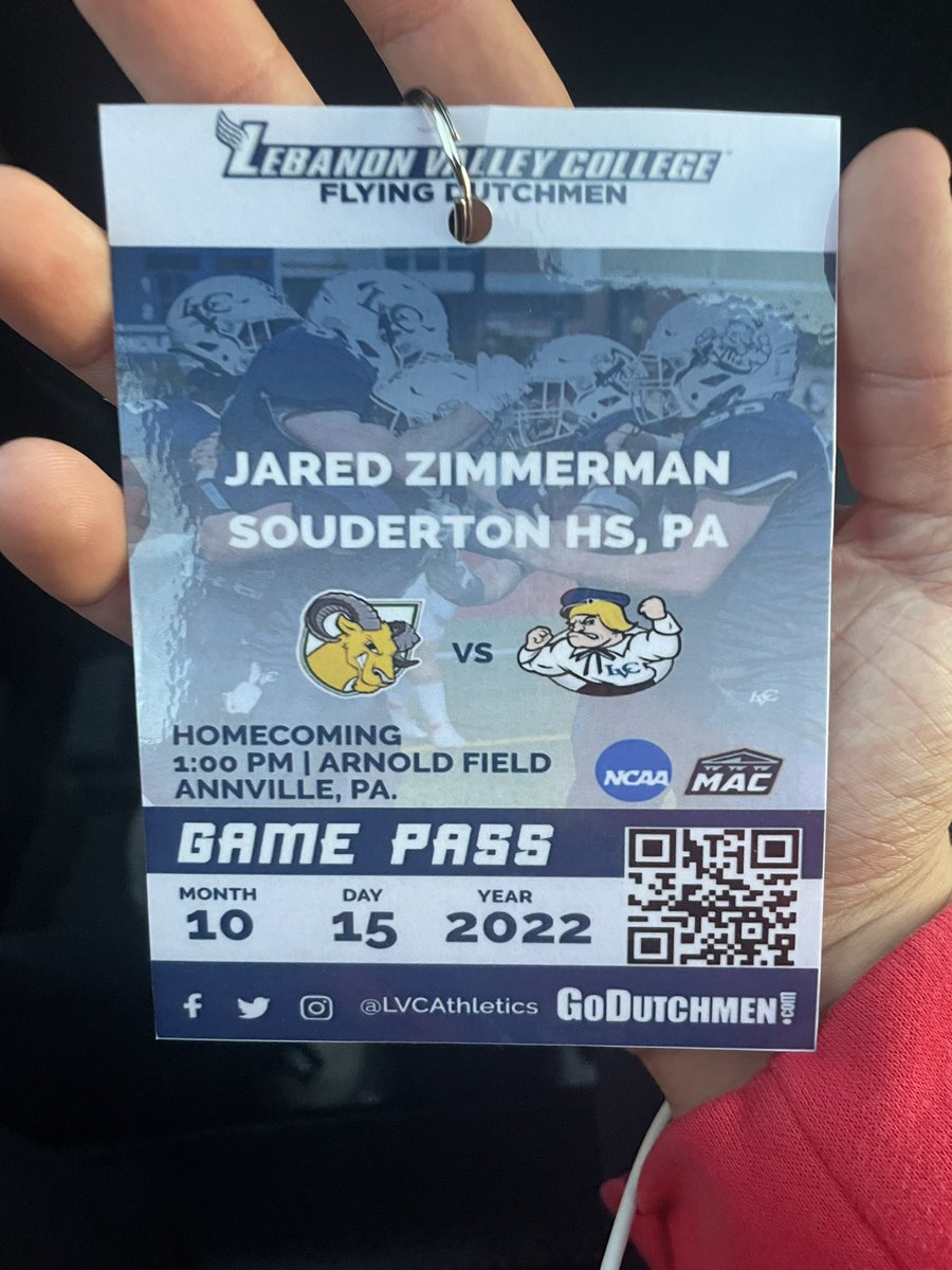 Had a lot of fun at the LVC homecoming game. Thank you <a href="/CoachThompsonCT/">Chris Thompson (Coach T)</a> for the invite. <a href="/LVCFootball/">LVC Football</a>