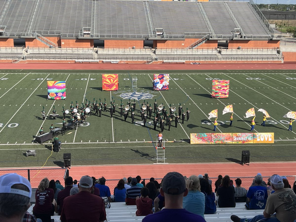 Marion HS Band performed in the UIL Regional competition today. Moving onto Area next week. Great job, Bulldogs! #marionisdtopdog