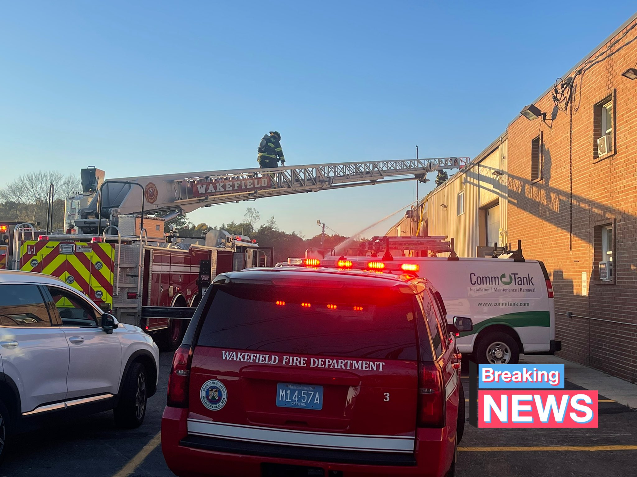 MAFD14ALERTS🇺🇲 on Twitter "MaFireEMS 2nd alarm of fire Wakefield Ma