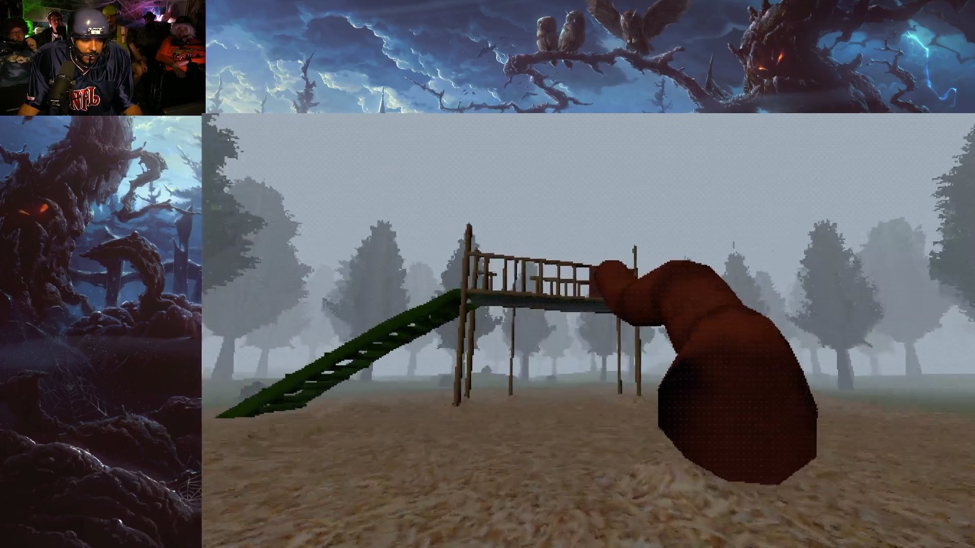 Mega64 on Twitter: "We are LIVE and playing this creepy ass “Slide In The  Woods” game https://t.co/B6Pmr2stPX https://t.co/8cbeZNThVm" / Twitter