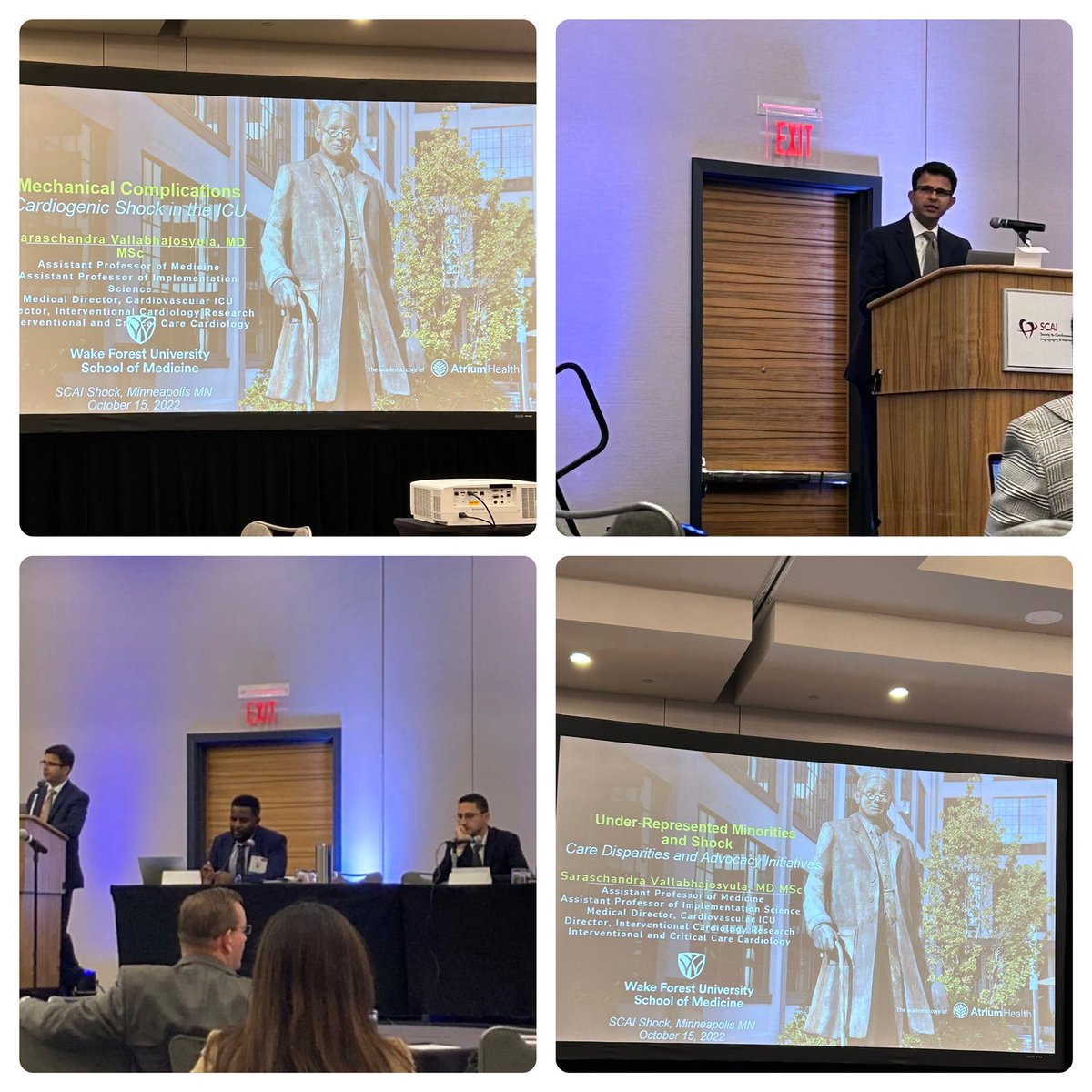 SarasVallabhMD's tweet photo. Truly enjoyed @SCAI #SCAISHOCK! Great friends and learning! Loved time with my #ShockFamily- @Ajar_Kochar @ShashankSinhaMD @docbhardwaj @agtruesdell @Babar_Basir @rachkataria @SandeepNathanMD @iyadisseh @JHMontfort10 @DrRobRoswell @aryandevmehta @bansal_mridul9 https://t.co/i6cQl7MgGF