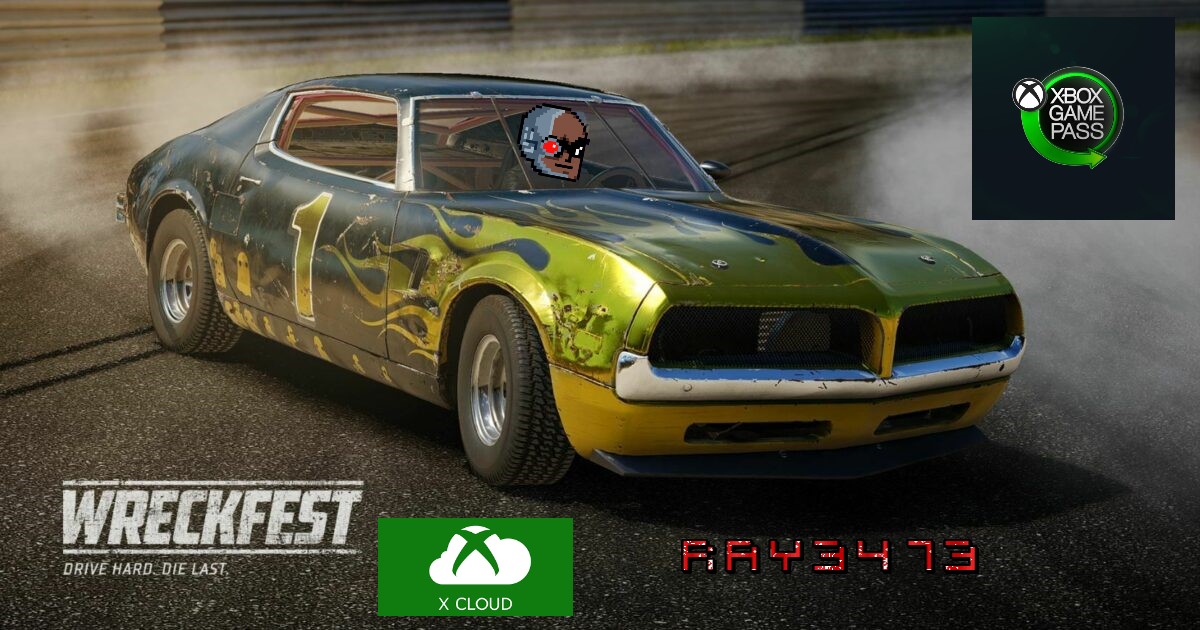 ray3473's tweet photo. Tonight! Wreckfest on Xcloud!
10PM PT https://t.co/NKcd8pOPUf
#Wreckfest #Xcloud #Xboxgamepass #Cloudgaming
#TheGamingCyborg #Ray3473 https://t.co/3it2FRiweL