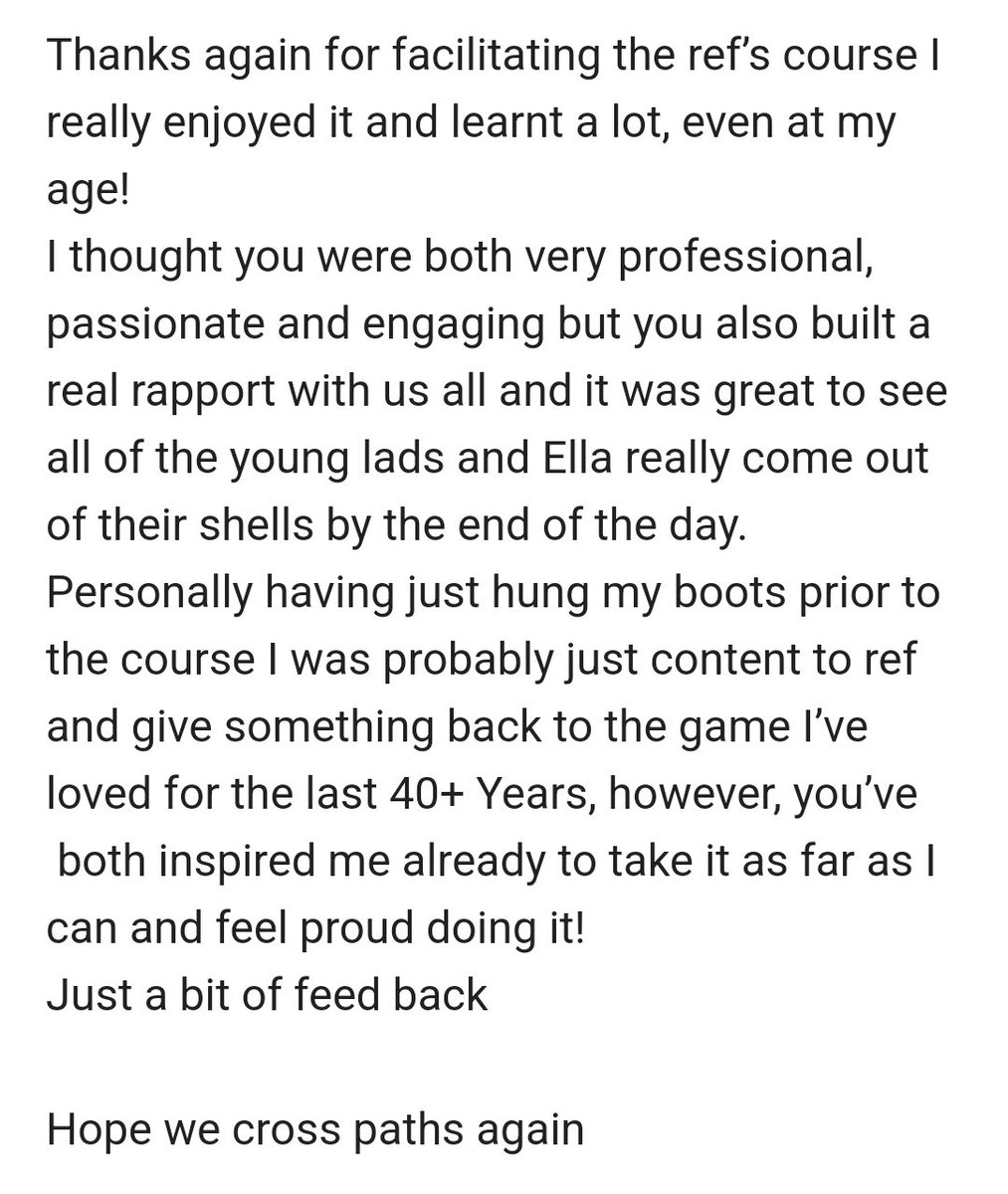MissKDavey's tweet photo. #WhyITutor #Referees #CanIGetBackOnThePitchPlease
@LCFA_Referees https://t.co/CggGMsd5Vq