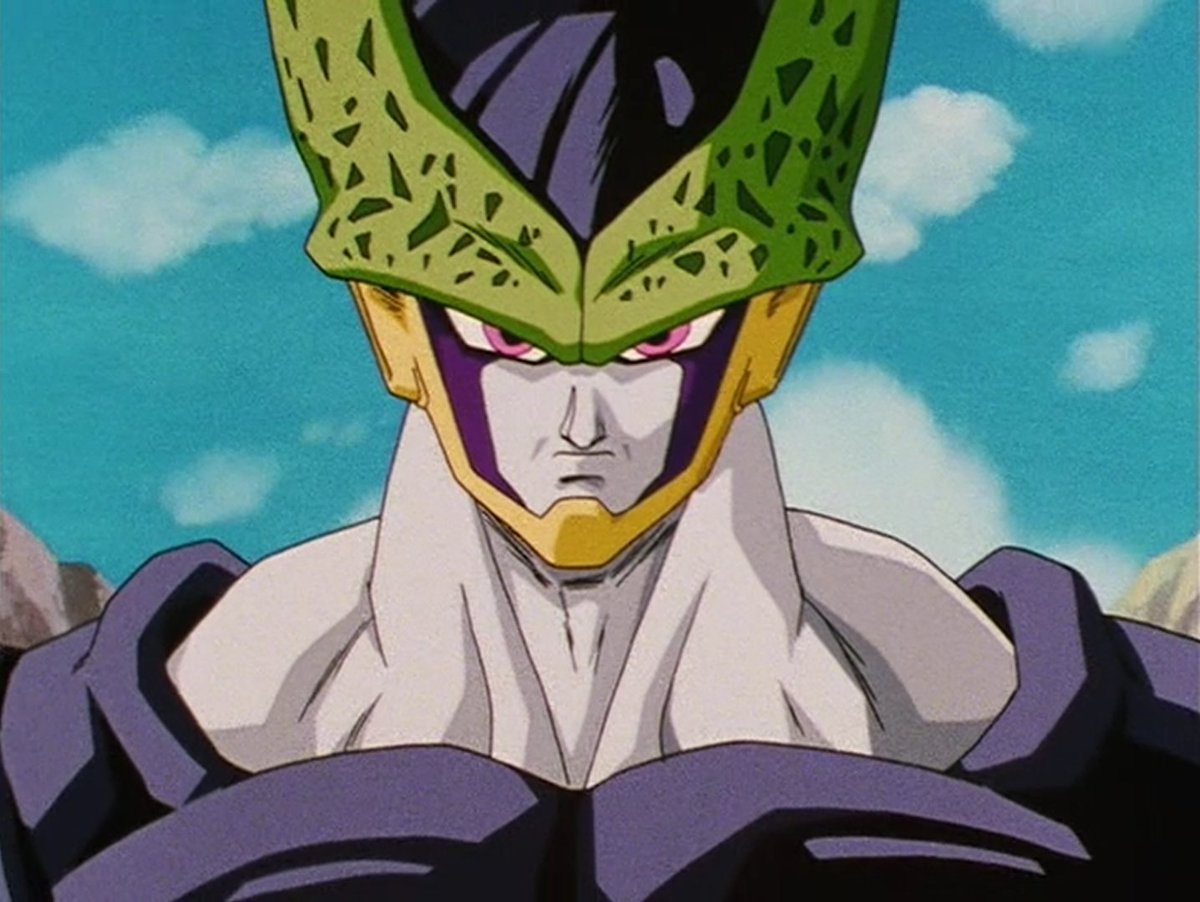 daikosaiyajin's tweet photo. Já o Cell perfeito no mangá ele tem as estruturas azuis e o olhos vermelhos, já sua contraparte do anime, as parte que mencionei são tudo roxo claro com os olhos com um tom de rosa. Particulamente, eu prefiro as cores do mangá.

2/2 https://t.co/MCJzXz2cxB