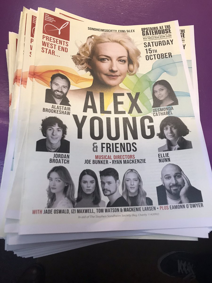 Wonderful, magical night <a href="/GatehouseLondon/">Upstairs At The Gatehouse</a> with the utterly delightful <a href="/alexdeboo/">Alex Young</a> and her talented chums. Thank you all, for one of our favourite nights of cabaret ever! So exciting, in fact, that we’re going to be back next Saturday! Woo/Aaaargh! (Had to turn folks away 🙁)