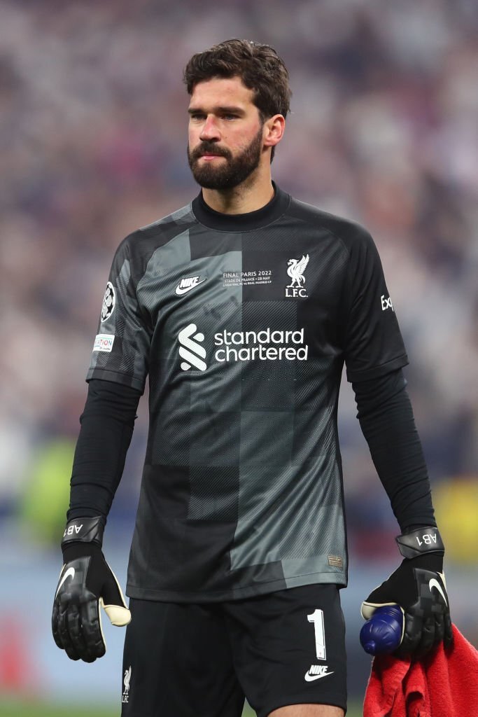 LivShirtsMuseum's tweet photo. Liverpool 2021-2022 UEFA Champions League Third Goalkeeper "Nike Futura" Player Shirt Number 1 Alisson Becker #LFC #MatchIssued #MatchWorn #PlayerShirt #NotForRetail @LFC @ChampionsLeague @Alissonbecker @LivShirtsMuseum https://t.co/lU9CgzaTp6