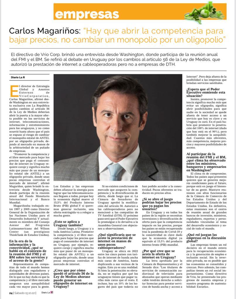 MagarinosC's tweet photo. No hay que temer la competencia, una mayor oferta de bienes y servicios beneficia a la población. https://t.co/HybfIYmnRb