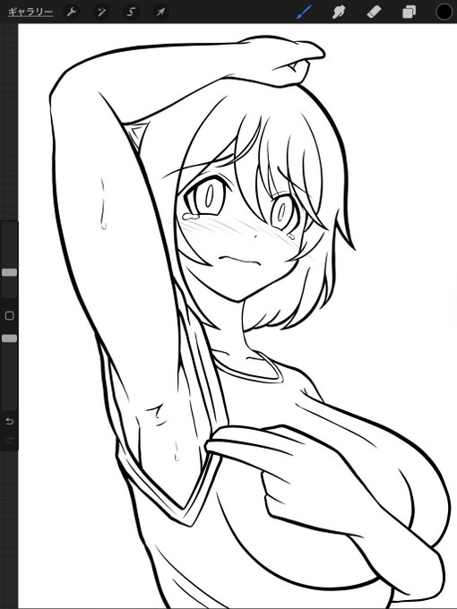 昨日のアタリ、線画にはしてたんだけど、気まぐれに線太く仕上げて完成した後にどうなんだ?

ってなってボツにした次第。 https://t.co/adv0W5WCuV 