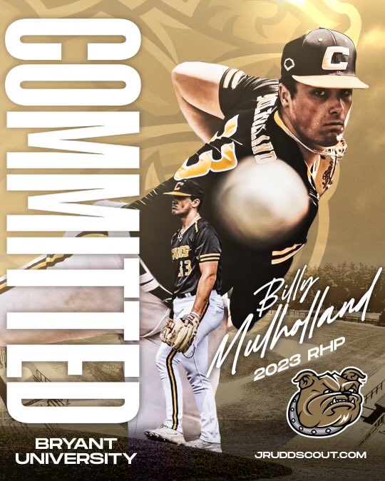 I am extremely excited and honored to announce my commitment to ⁦<a href="/BryantUniv/">Bryant University</a>⁩ to play for ⁦<a href="/Coach_Klosty/">Ryan Klosterman</a>⁩ and ⁦⁦<a href="/_BryantBaseball/">Bryant Baseball</a>⁩.
⁦<a href="/BryantAthletics/">Bryant Athletics</a>⁩ ⁦<a href="/CanesBBScouting/">Canes Baseball - Scouting</a>⁩ ⁦<a href="/TJHunt_PBRNJ/">TJ Hunt PBR NJ</a>⁩ ⁦<a href="/TeelsBaseball/">TeelsBaseball</a>⁩