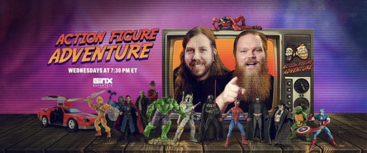 RobMcZob's tweet photo. #Oct19 is the world premiere of #ActionFigureAdventure SEASON TWO exclusively on Ginx TV Ltd. Canada!!!
Get ready for 10 EPISODES of pop culture adventure goodness!
.
#toys #actionfigures https://t.co/IIaq2xJyws