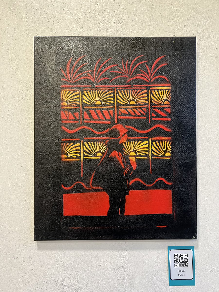 izza_sf's tweet photo. my artwork is up at the dogpatch @PhilzCoffee in sf for the month of October 🎃 check it outtt if you’re nearby https://t.co/OuXCjQI8jU