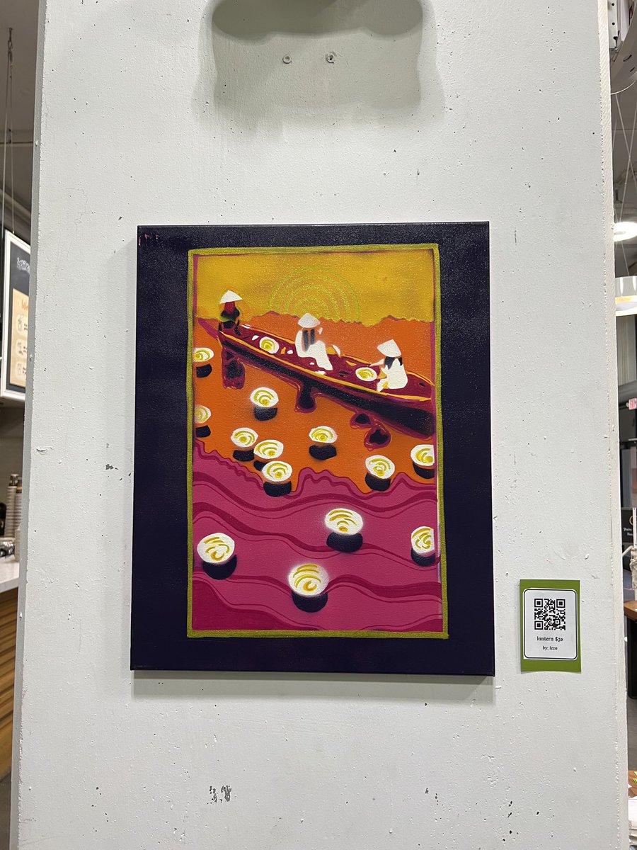 izza_sf's tweet photo. my artwork is up at the dogpatch @PhilzCoffee in sf for the month of October 🎃 check it outtt if you’re nearby https://t.co/OuXCjQI8jU