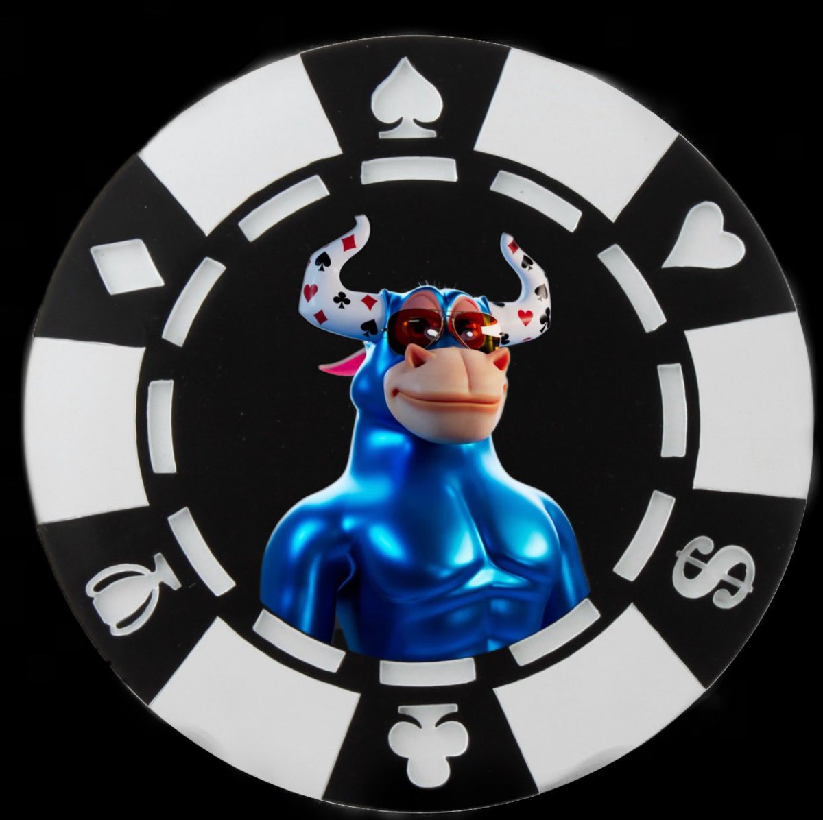 NOW is the Time to Get Your Poker Bull OG or Teen <a href="/BullsApesProj/">Bulls and Apes Project</a> Play 4 the Logo is Tuesday 5PM MST! <a href="/AcesofBAP/">BAP Poker Bulls</a> Who will take the Logo this Month?????