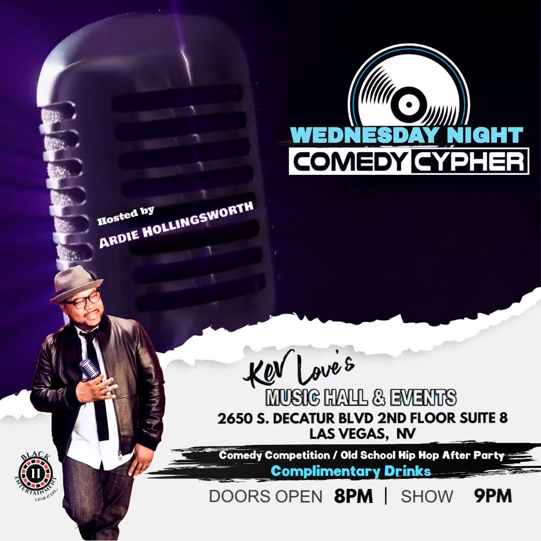 ardiegotjokes's tweet photo. Join Us Every Wednesday For The Best Comedy Show &amp; Old School Hip-Hop Afterparty! 

Tickets $25  w/complimentary drinks!

Vegas locals use code B11 for  10% discount 
https://t.co/IOBn3DaBeb https://t.co/wHzfgOYXmJ