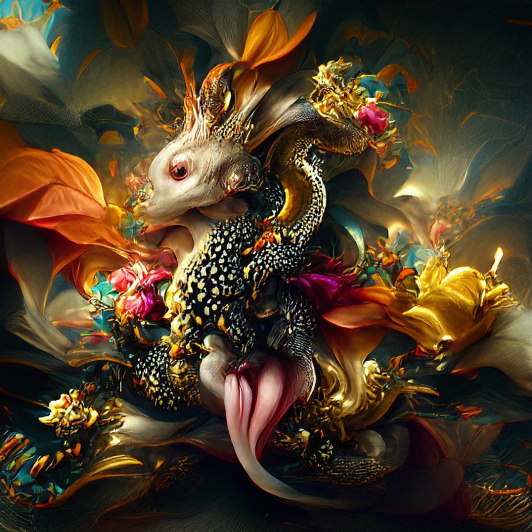 Montreal_AI's tweet photo. One of One Edition "AI MAGICAL DRAGON NFT"

Only six (6) art pieces away from a 1 Eth Floor !!

2369 ✨🐉✨ (7 listed!)

https://t.co/vjBqeCy9fc

By: https://t.co/VaMGbO2eCr

#AIDragon #AIPrincess #MontrealAI #NFTartists #NFTCommuntiy https://t.co/MnBU6UZk8u