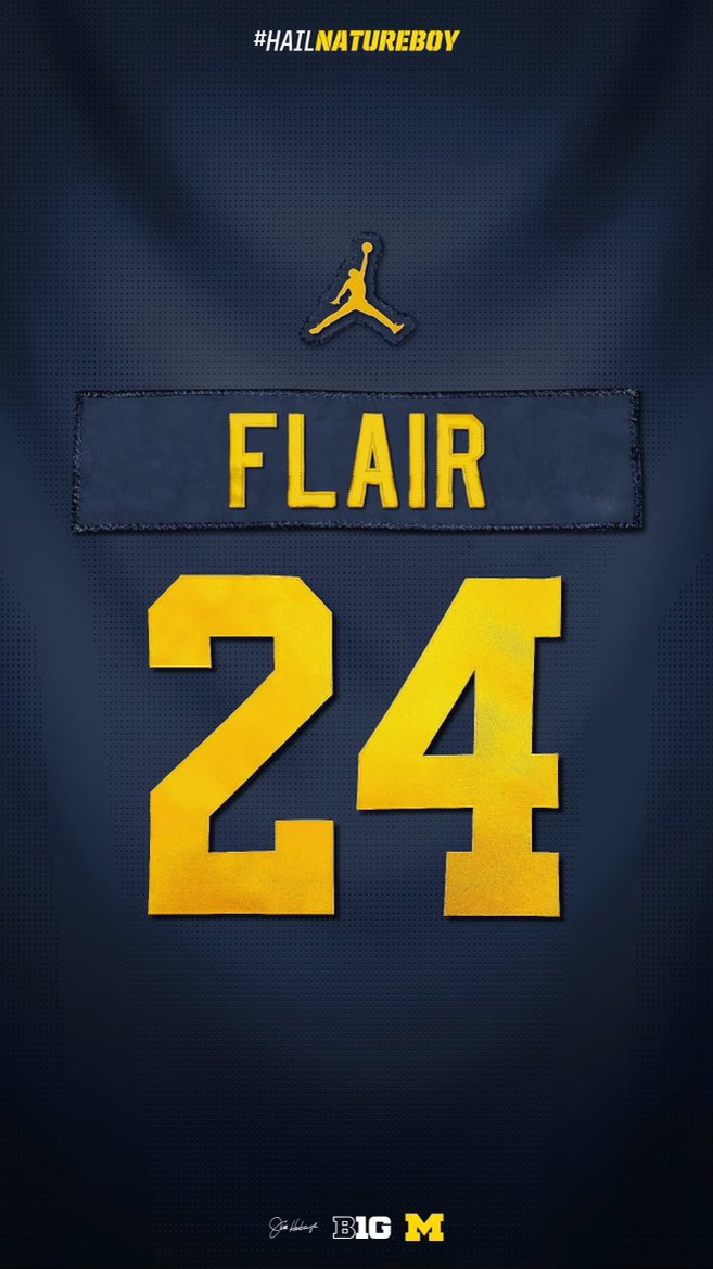 RicFlairNatrBoy's tweet photo. Like I Said GO BLUE! WOOOOO! @UMichFootball https://t.co/cRTcxhIx51