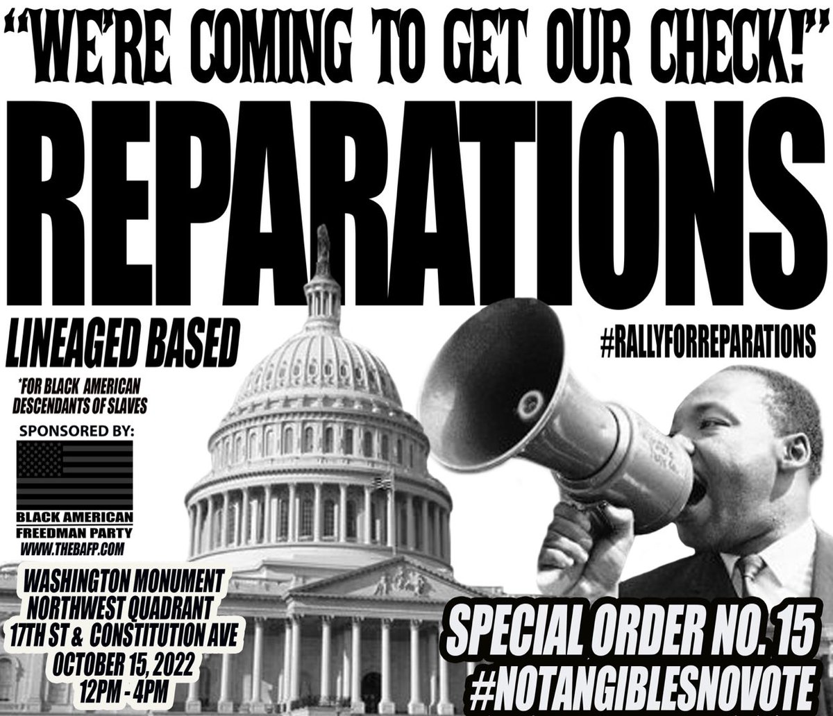 National Reparations Conference on Twitter:
