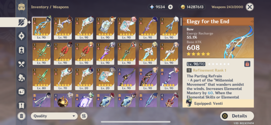 Mayyyyy132's tweet photo. WTS/WTT for 100$ visa gc or for trade i wanna keep shenhe! tysm for Looking! also will be using mm to keep us safe from discord (or I can sell it to you directly)  #genshintrades https://t.co/6wxfN9Jjaj