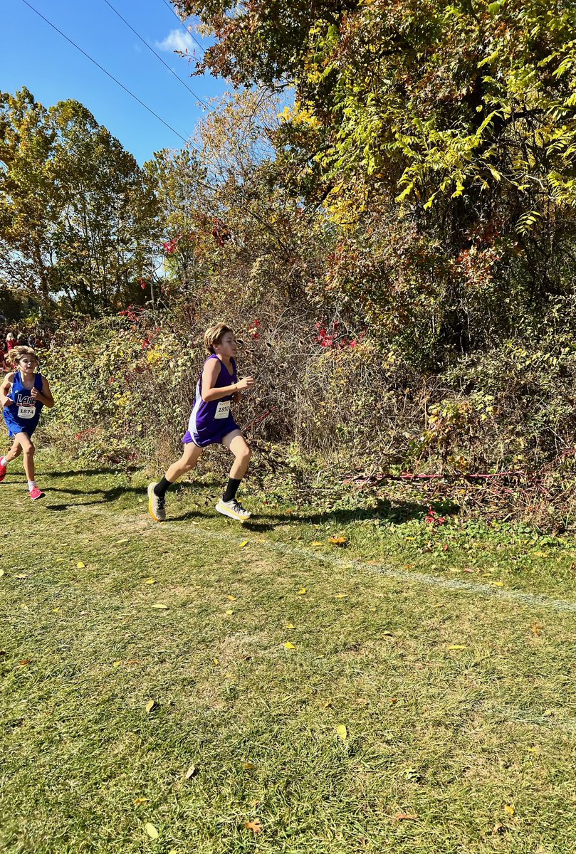 Congratulations to Wyatt Wigfield for qualifying for the State XC Meet next week in Columbus!! Love to see all of our multi sport dudes!  <a href="/jhsbeartrackers/">Jackson Track & Field</a> <a href="/JMMS_Athletics/">JMMS AD</a>  🏃💨