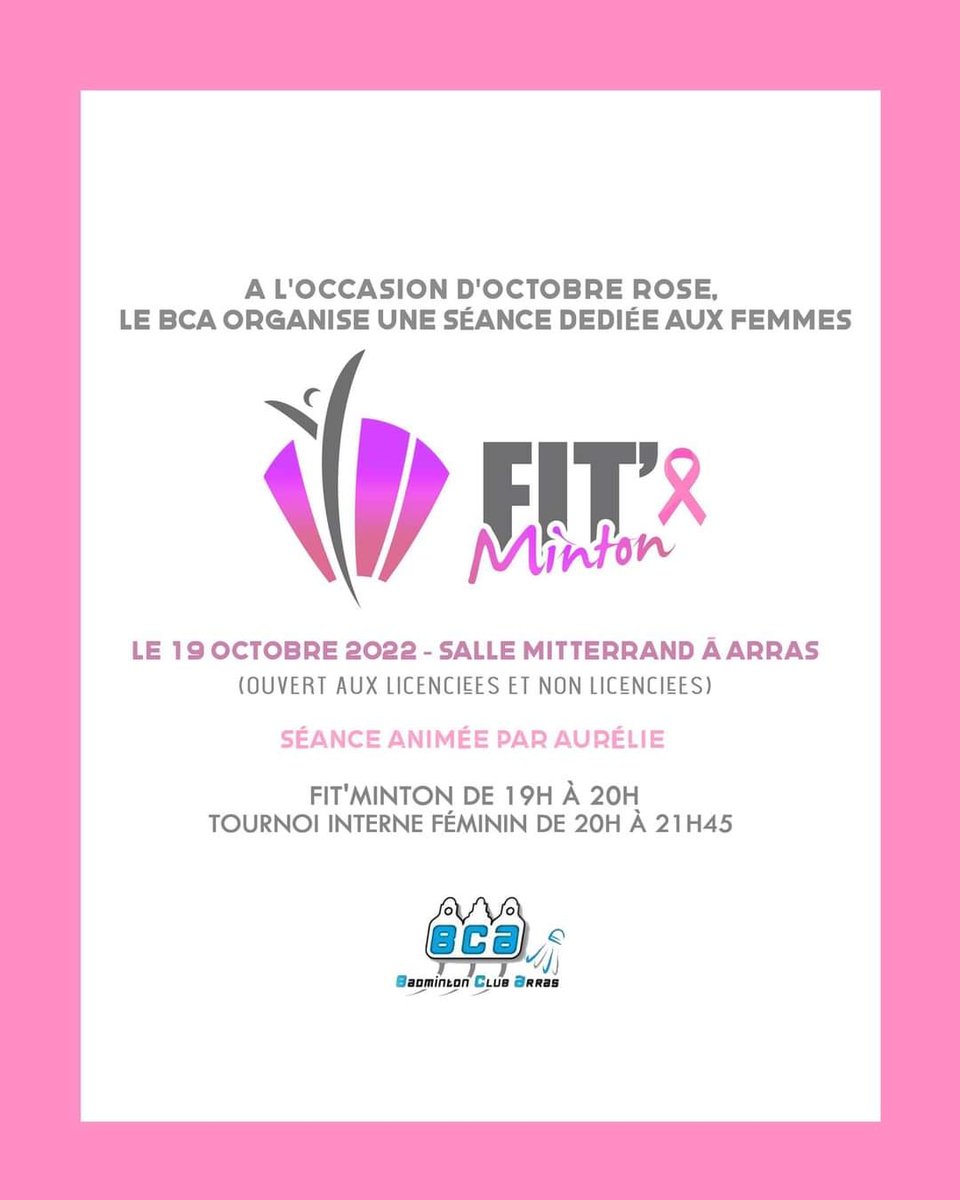 Badminton Club Arras tweet media