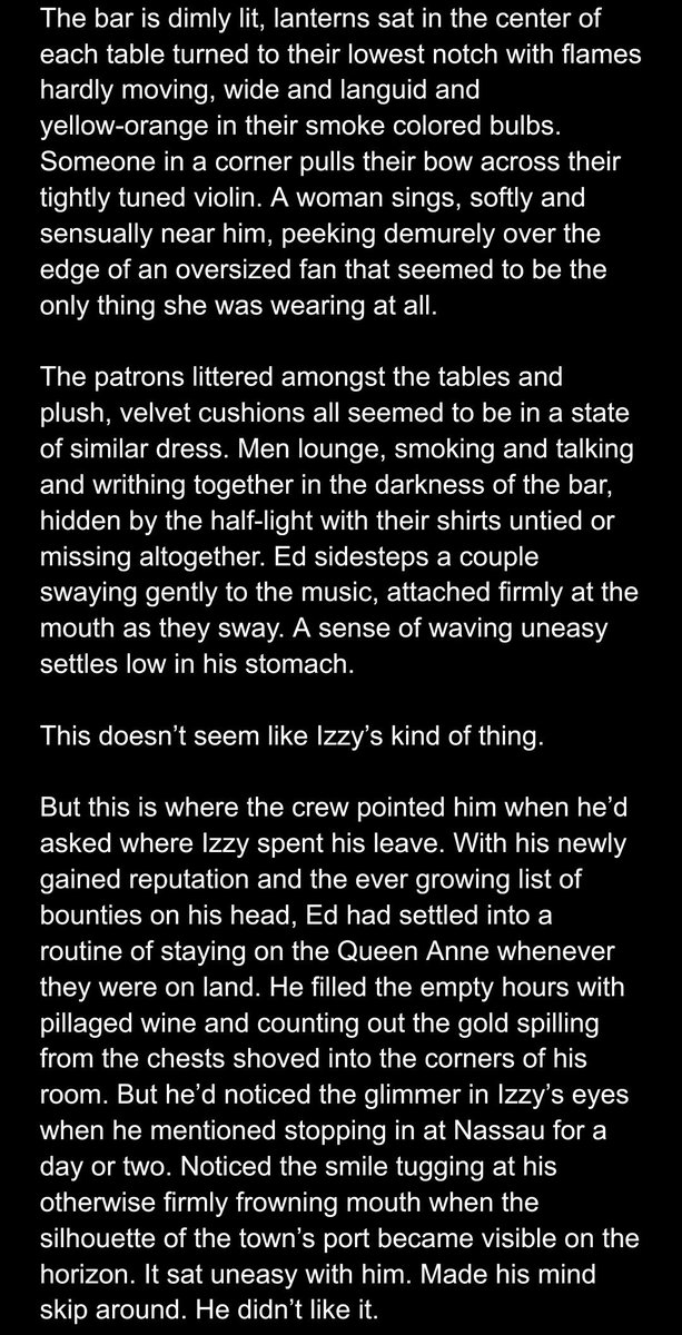 itsdeanbean's tweet photo. Kinktober Day 15
#ofmdkinktober
Public/Voyuer/Jealousy
Flint/Izzy (still a hot #Flizzy Summer in my heart ❤️)
For easier reading fic posted on AO3 https://t.co/YaNKDI0gQ5 https://t.co/lu550pOcSG