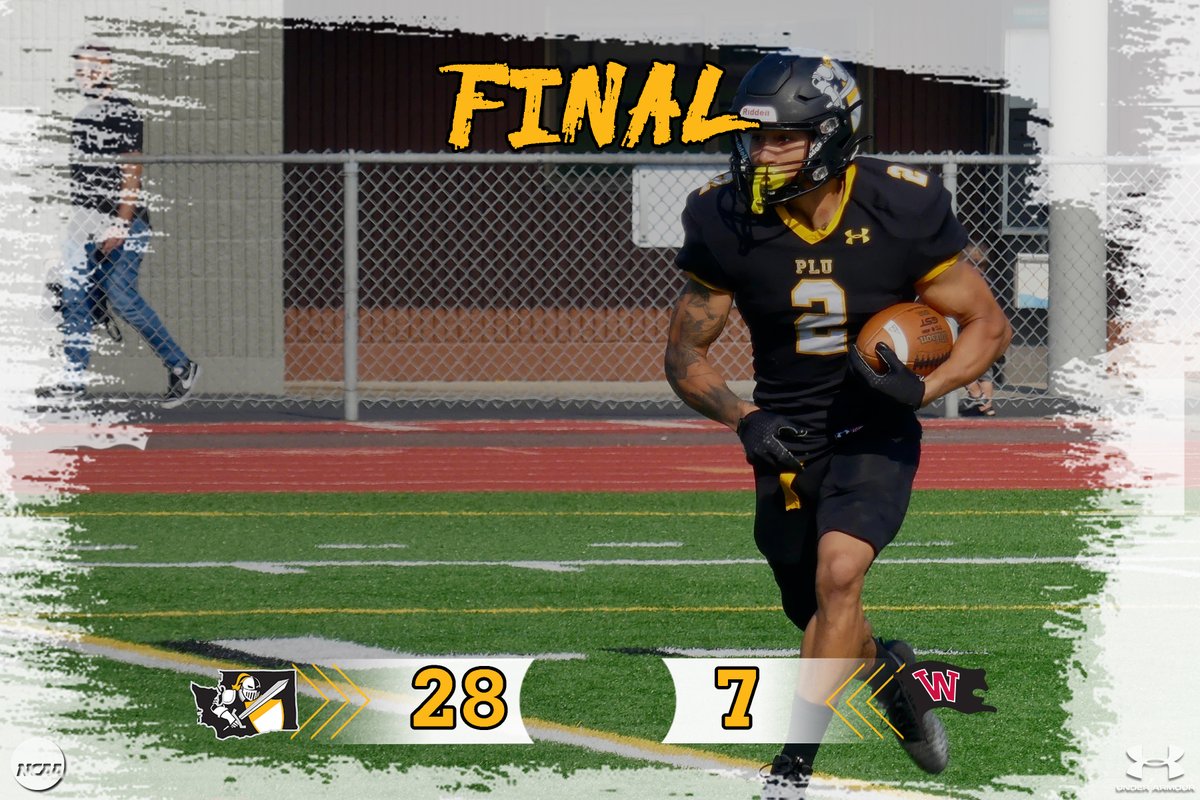 golutes's tweet photo. Two TD catches from John Walker and a second half shutout from the defense keeps @PLUfootball on top of the NWC standings & 3-0 in league play for the first time since 2010! #GoLutes https://t.co/W4YyiAheHx