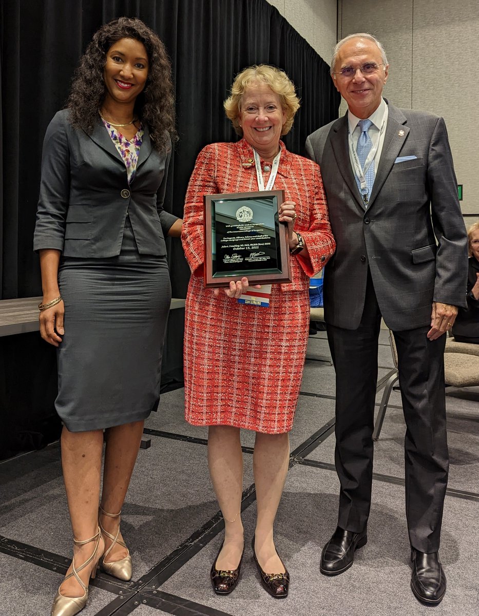 Congrats to @JFreischlag and @GWSurgChair as they complete their terms as ACS President and ACS Chair, respectively. Looking forward to a great meeting! #ACSCC22 @pturnermd