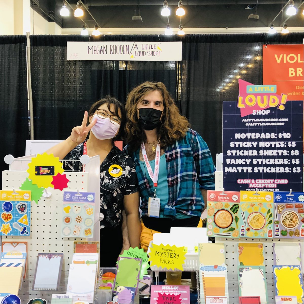 studiosmkscreen's tweet photo. At #LBX22 Come visit Studio Smokescreen core collective board artist Ashley Lam @helloashleylam at booth 235! https://t.co/9Vyp2rPOVt