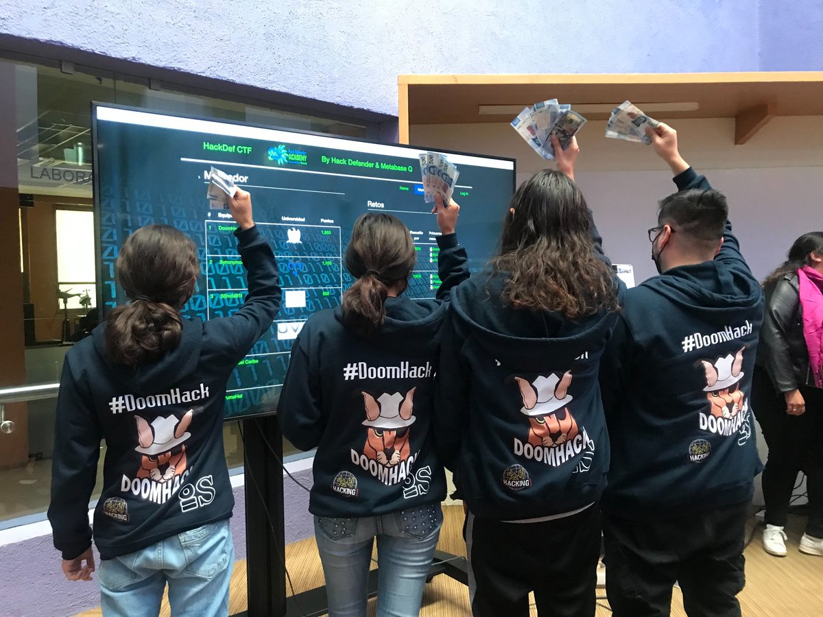 Felicidades a #DoomHack de la Universidad Autonoma de Zacatecas por vaciar el Cajero en #HackDef 6 y llevarse el primer lugar!!!

@MetabaseQ 
<a href="/UAZ_Oficial/">The M̶o̶༝o̶nᅠᅠᅠᅠᅠᅠᅠᅠᅠᅠᅠᅠᅠᅠᅠᅠᅠᅠᅠᅠᅠᅠᅠᅠᅠᅠᅠᅠᅠᅠᅠᅠᅠ༝</a>
ctf.hack-defender.mx/scores