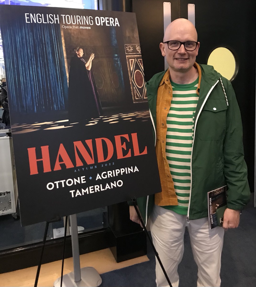 bathmusicman's tweet image. Wrung out after a emotionally draining double bill Handelfest in #Poole: #Ottone last night, which was brilliant but #Tamerlano this eve was stratospherically brilliant! Bravissimo to all involved at @ETOpera!