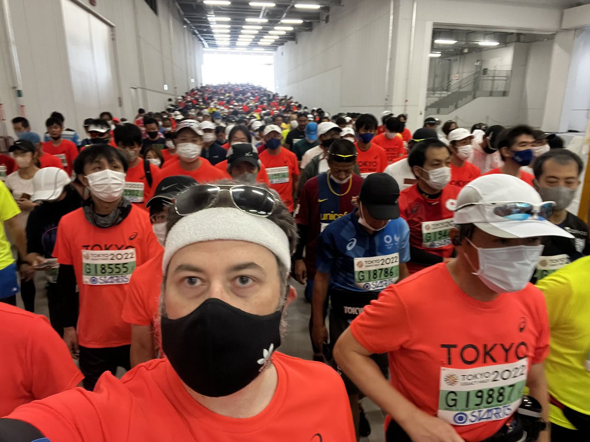 As far as I know this is the first half marathon in the world that will be run completely in car parks! #tokyocarparkhalf
