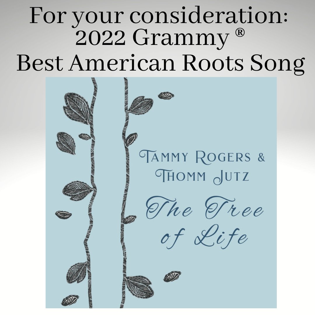 Tammy Rogers and I would appreciate your support on this. This has been a very special record to make since we wrote and recorded almost all of these songs during the pandemic.
Thanks so much for your consideration.
