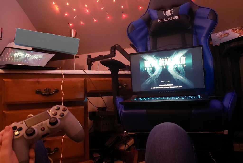 Ada 🧠☠🪩📦 on Twitter "tonights setup is funnier because my back hurts