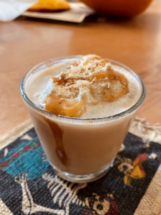 Pumpkin martinis while carving pumpkins 😊