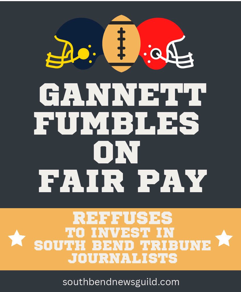South Bend NewsGuild tweet media