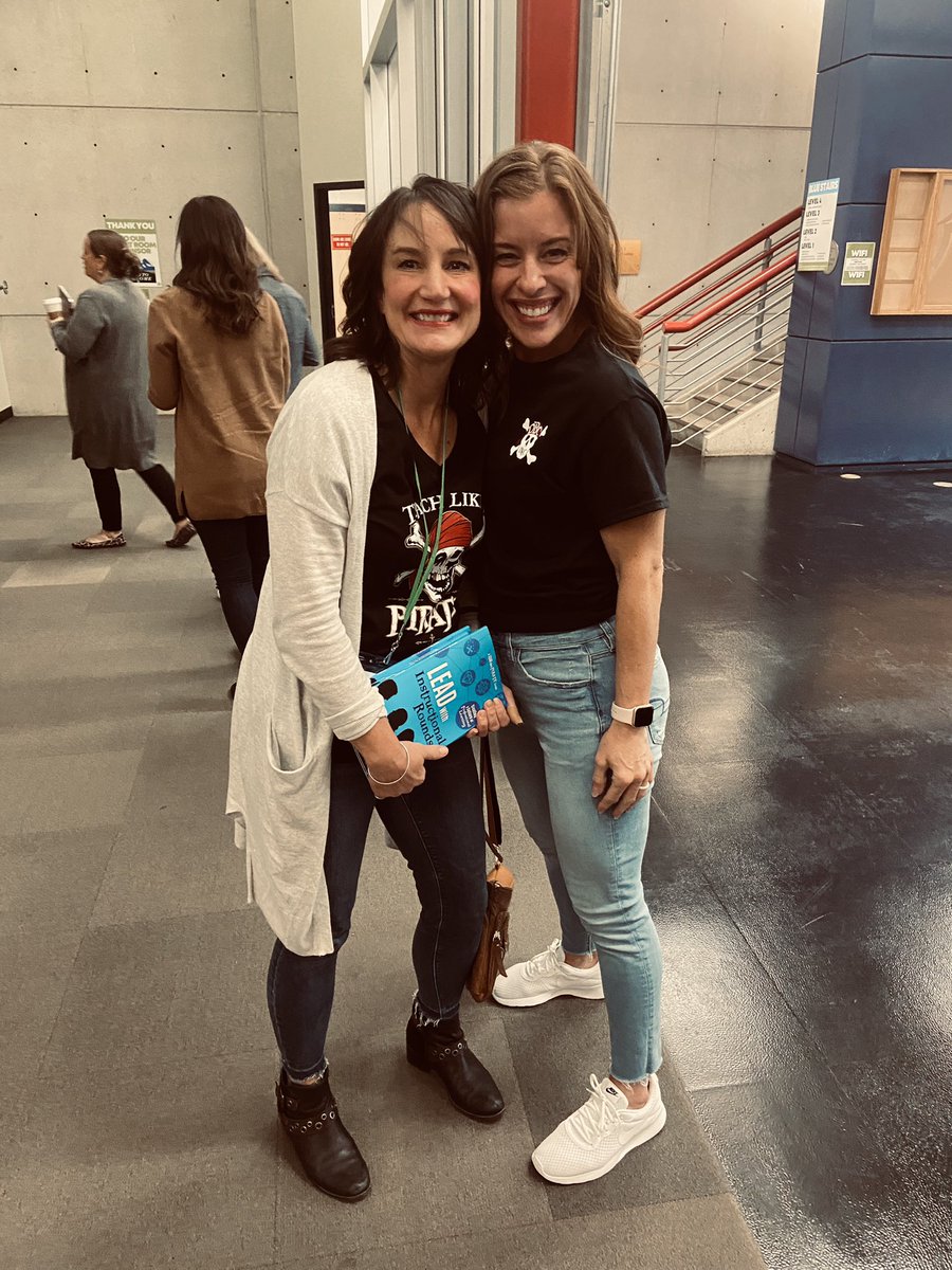 Spending time in person with @TaraMartinEDU was most definitely a highlight of my weekend. I adore you my friend. #TeachBetter22 
#DBCincbooks