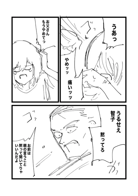 暴力的な父と娘の話 