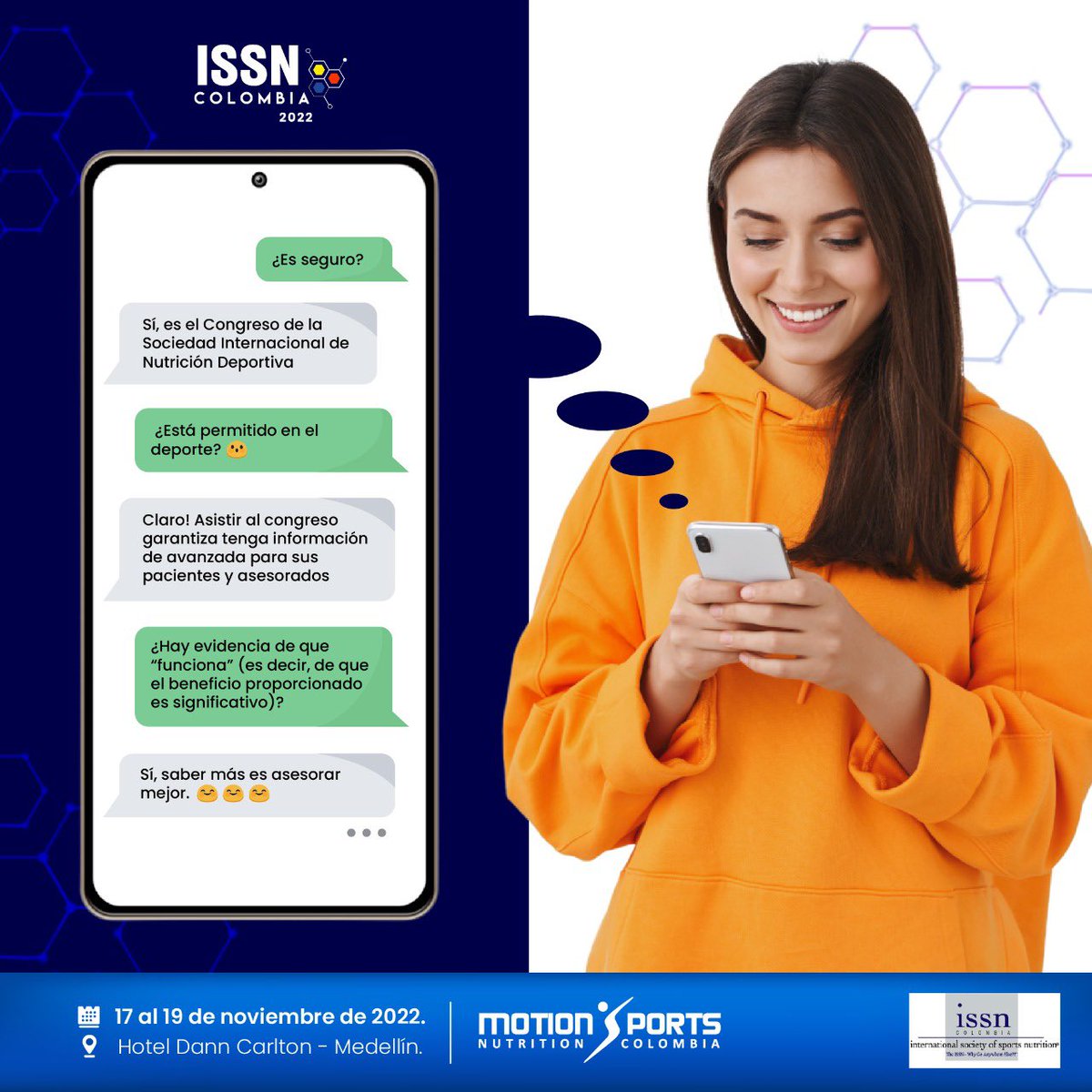 motioncolombia's tweet photo. ¡Es tu oportunidad de enriquecer de aprender de los expertos!

👉🏻Temas actuales con evidencia científica.
���🏻Novedades, tendencias y mucho más en Nutrición Deportiva.
👉🏻CEU´s de créditos de educación continua en el exterior.

¡Experiencia 100% Motion! 👉🏻https://t.co/UdySBaUiKx https://t.co/p7fLoLpliA
