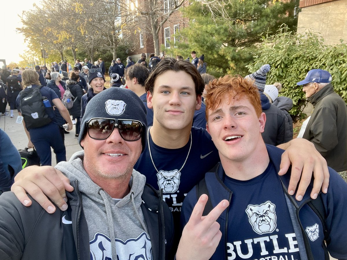 SlickNiemi's tweet photo. Where my dawgs at Part II! Love these young men! @NiemiEvan @AdamSturtz @JakeLaBarre @jackattackburch @tgarrett2022 @ButlerUFootball What an effort by these young men! Got the helmet ⛑ back! 💪🏻😤🏈🔥🤷🏼‍♂️ https://t.co/Hc7P5YGXtD